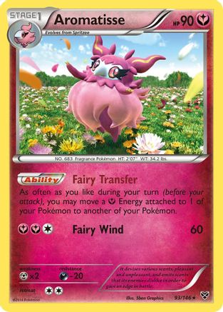Aromatisse 093/146 - Holofoil XY Base Set