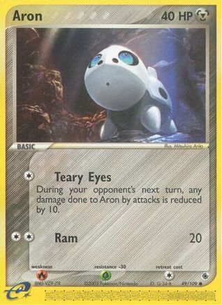 Aron 049/109 - Reverse Holofoil Ruby and Sapphire