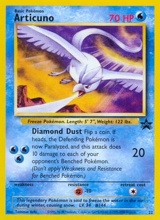 Articuno 022/53 WOTC Promo