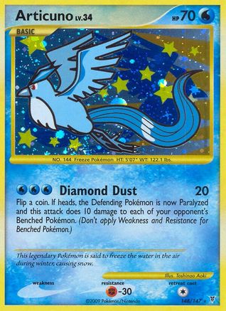 Articuno 148/147 - Holofoil Supreme Victors