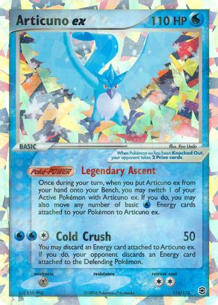Articuno ex 114/112 - Holofoil FireRed & LeafGreen