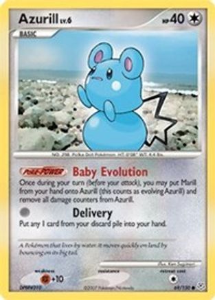 Azurill 069/130 - Reverse Holofoil Diamond and Pearl