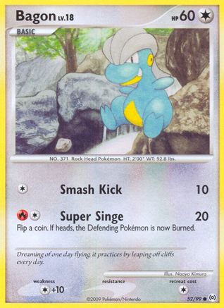 Bagon 052/99 - Reverse Holofoil Arceus