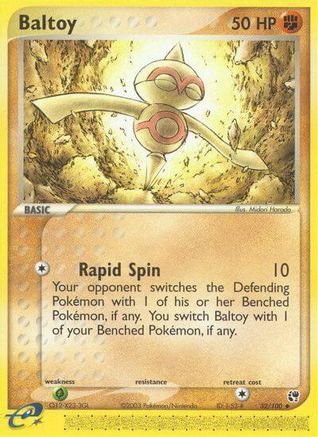 Baltoy 032/100 - Reverse Holofoil Sandstorm