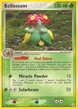 Bellossom 016/101 - Reverse Holofoil Hidden Legends
