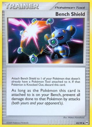 Bench Shield 083/99 - Reverse Holofoil Arceus