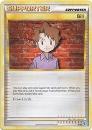 Bill (#5) (#5) 005 HGSS Trainer Kit Gyarados & Raichu