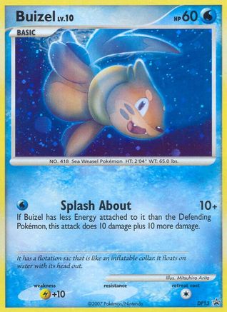 Buizel DP13 - Holofoil Diamond and Pearl Promos