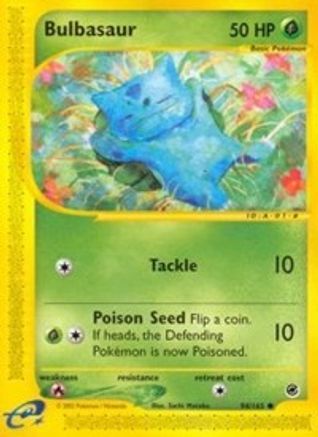 Bulbasaur 094/165 - Reverse Holofoil Expedition