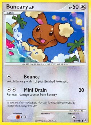Buneary 094/147 - Reverse Holofoil Supreme Victors