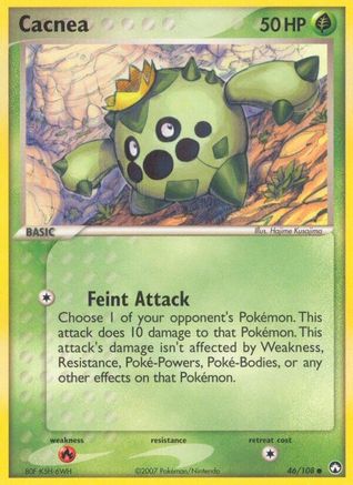 Cacnea 046/108 - Reverse Holofoil Power Keepers