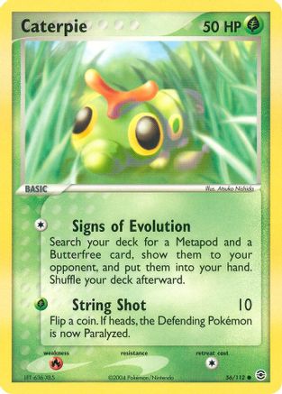 Caterpie 056/112 - Reverse Holofoil FireRed & LeafGreen