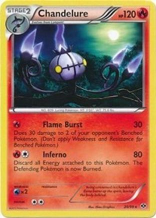 Chandelure 020/099 Deck Exclusives