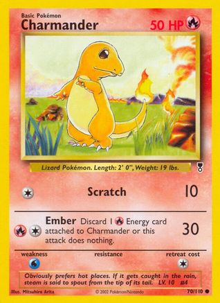 Charmander 070/110 - Reverse Holofoil Legendary Collection