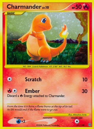 Charmander 101/100 - Holofoil Stormfront