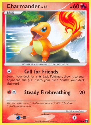 Charmander 059/99 - Reverse Holofoil Arceus