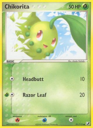Chikorita 051/115 - Unseen Forces