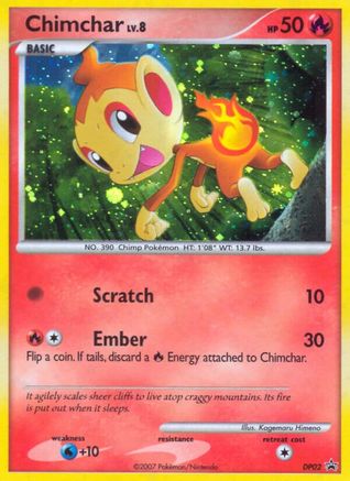 Chimchar DP02 - Holofoil Diamond and Pearl Promos