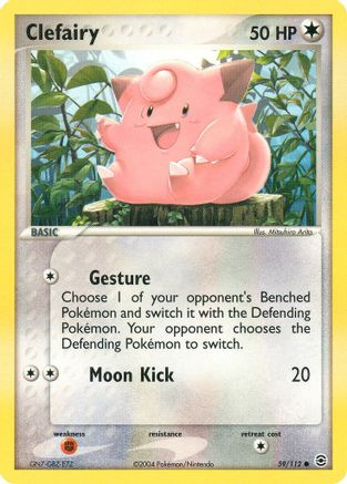 Clefairy 059/112 - Reverse Holofoil FireRed & LeafGreen