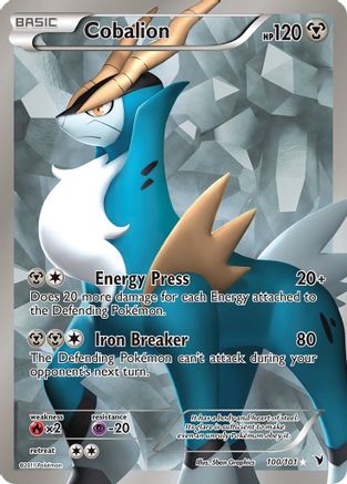 Cobalion 100/101 - Holofoil Noble Victories