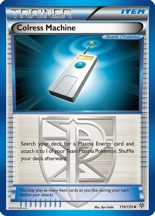 Colress Machine (Team Plasma) 119/135 - Reverse Holofoil Plasma Storm