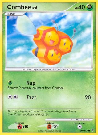Combee 099/147 - Reverse Holofoil Supreme Victors