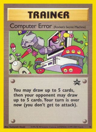 Computer Error (Rocket's Secret Machine) 016/53 WoTC Promo