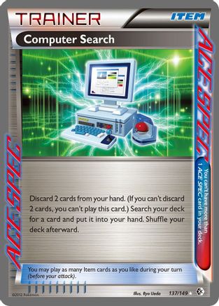 Computer Search 137/149 - Holofoil Boundaries Crossed