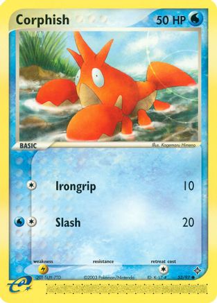 Corphish 053/97 - Reverse Holofoil Dragon