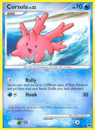 Corsola 013 POP Series 7