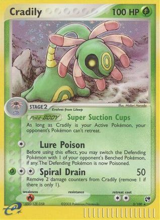 Cradily 003/100 - Holofoil Sandstorm