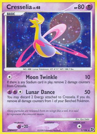 Cresselia 002/106 - Holofoil Great Encounters