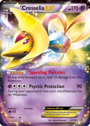 Cresselia EX 067/149 - Holofoil Boundaries Crossed