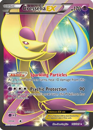 Cresselia EX (Full Art) 143/149 - Holofoil Boundaries Crossed