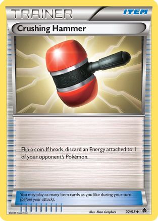 Crushing Hammer 092/98 - Reverse Holofoil Emerging Powers