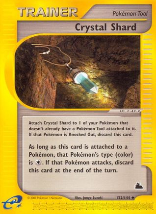 Crystal Shard 122/144 - Reverse Holofoil Skyridge