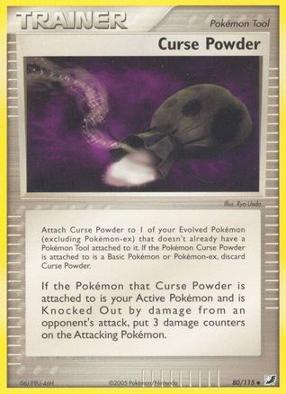 Curse Powder 080/115 - Reverse Holofoil Unseen Forces