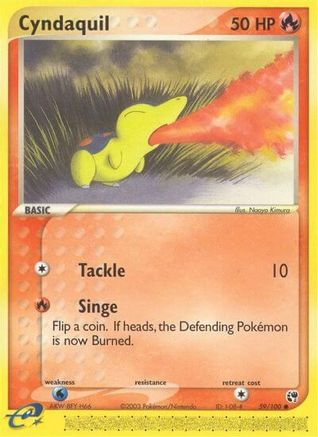 Cyndaquil 059/100 - Reverse Holofoil Sandstorm