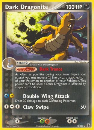 Dark Dragonite 015/109 - Reverse Holofoil Team Rocket Returns
