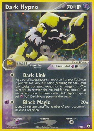 Dark Hypno 006/109 - Holofoil Team Rocket Returns