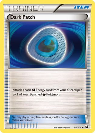 Dark Patch 093/108 - Reverse Holofoil Dark Explorers