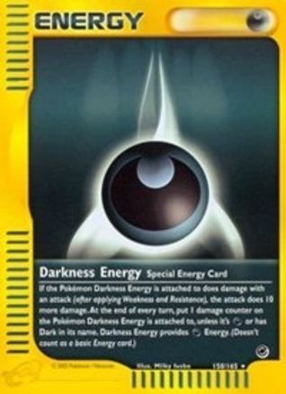 Darkness Energy 158/165 - Reverse Holofoil Expedition