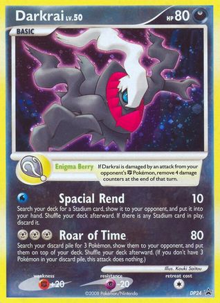 Darkrai DP24 - Holofoil Diamond and Pearl Promos