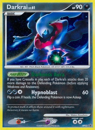 Darkrai DP52 - Holofoil Diamond and Pearl Promos