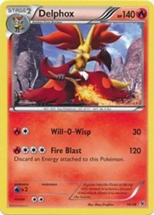 Delphox 010 - Holofoil Kalos Starter Set