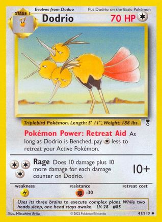 Dodrio 041/110 - Reverse Holofoil Legendary Collection