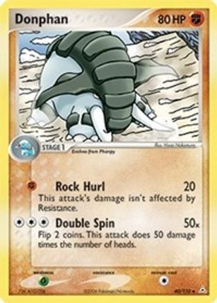 Donphan 040/110 - Reverse Holofoil Holon Phantoms