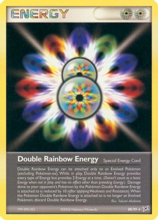 Double Rainbow Energy 088/95 - Reverse Holofoil Team Magma vs Team Aqua