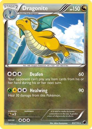 Dragonite 083/116 - Holofoil Plasma Freeze