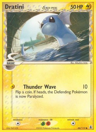 Dratini (Delta Species) 066/113 - Reverse Holofoil Delta Species